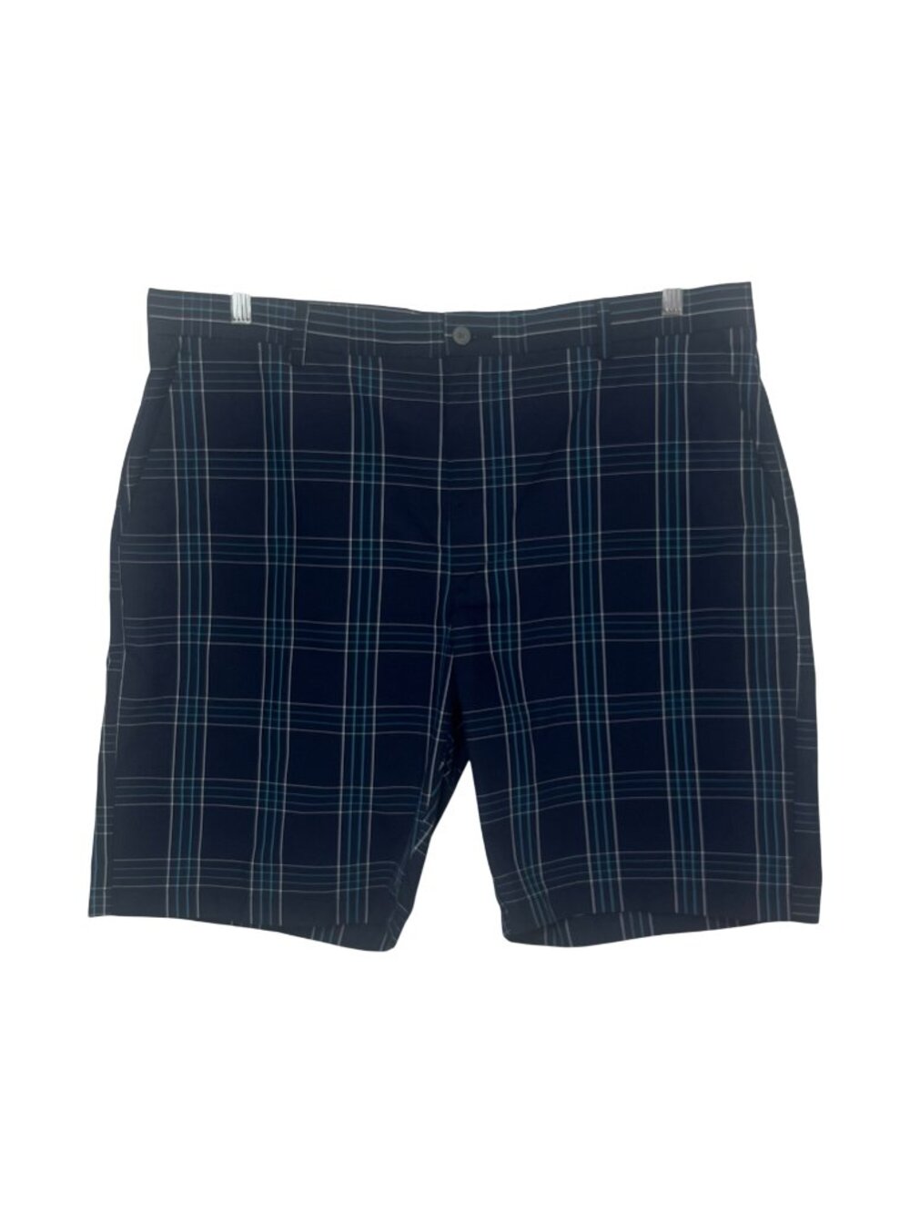 Ben Hogan Performance Golf Shorts Mens Size 40 Blue Plaid Activewear‎ Summer